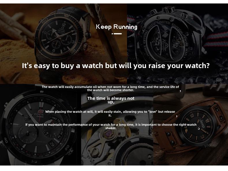 Автоматическая коробка для подзавода часов: Кейс-ротатор для часов 4+6 для механических часов