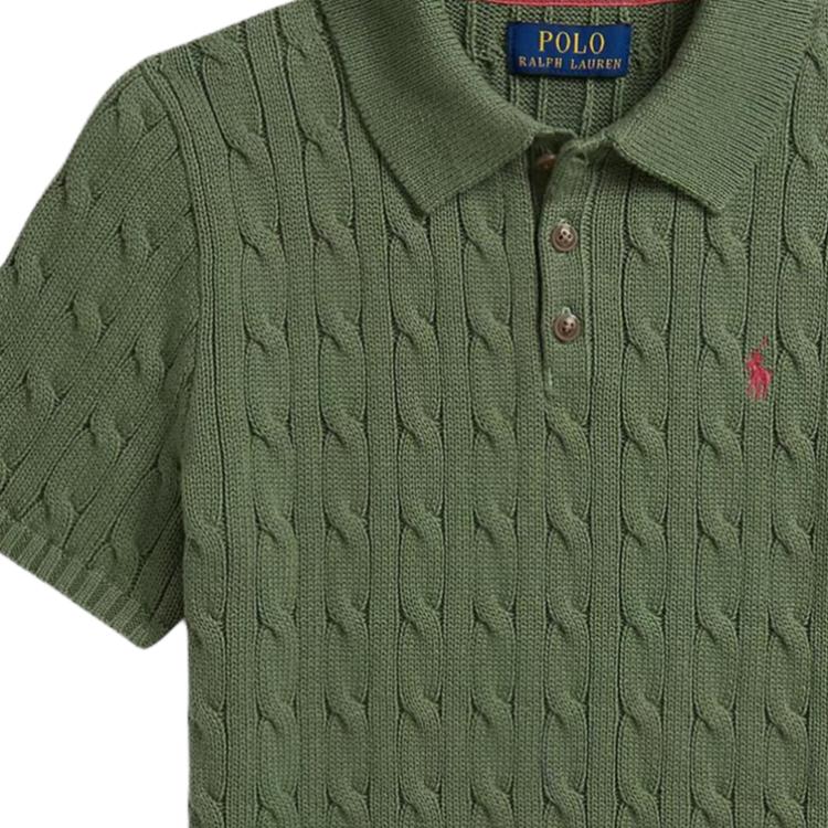 Свитер Polo Ralph Lauren Косынка Хлопок Ребристый низ Дети Детский свитер 323962923-506