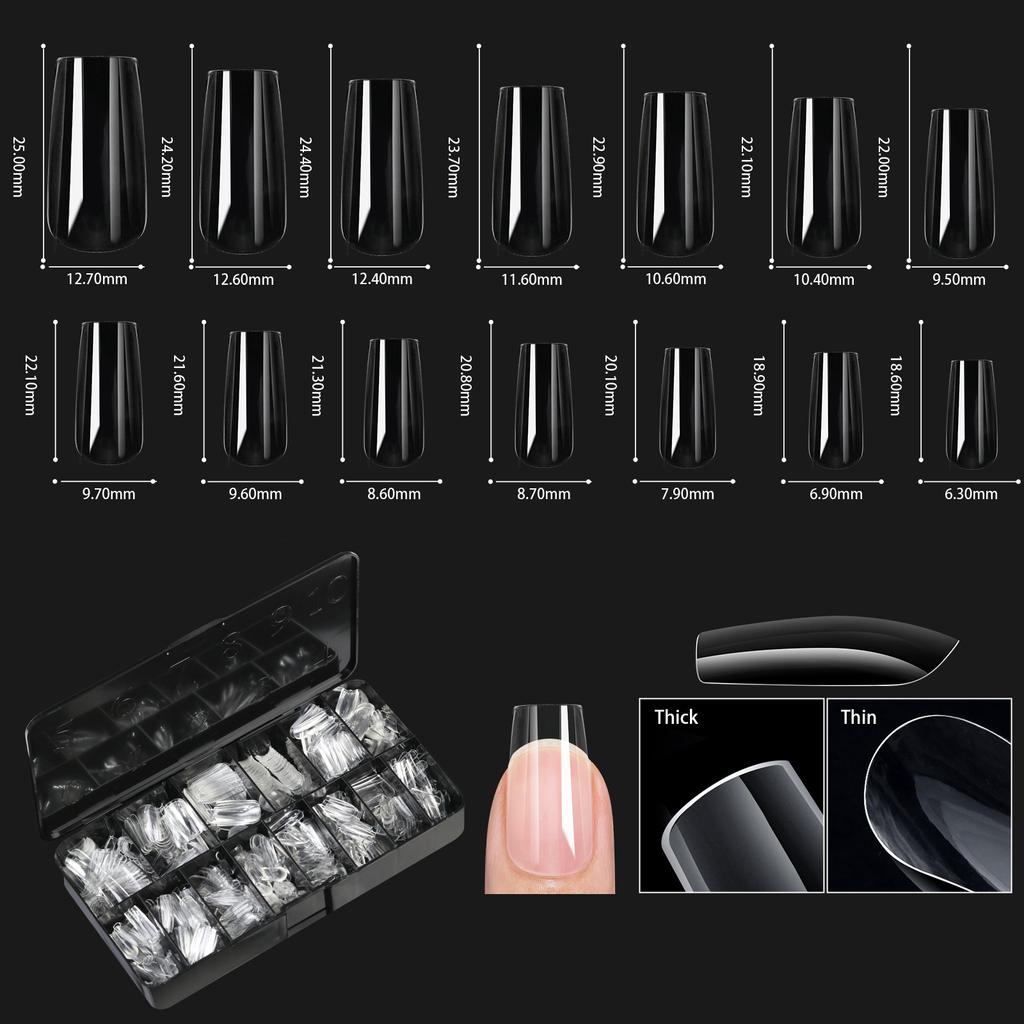 Мягкие гелевые накладные ногти Natural Sculpted Ballet Coffin Almond Fake Nails Full Cover Premium Press On Nails Nail Supplies