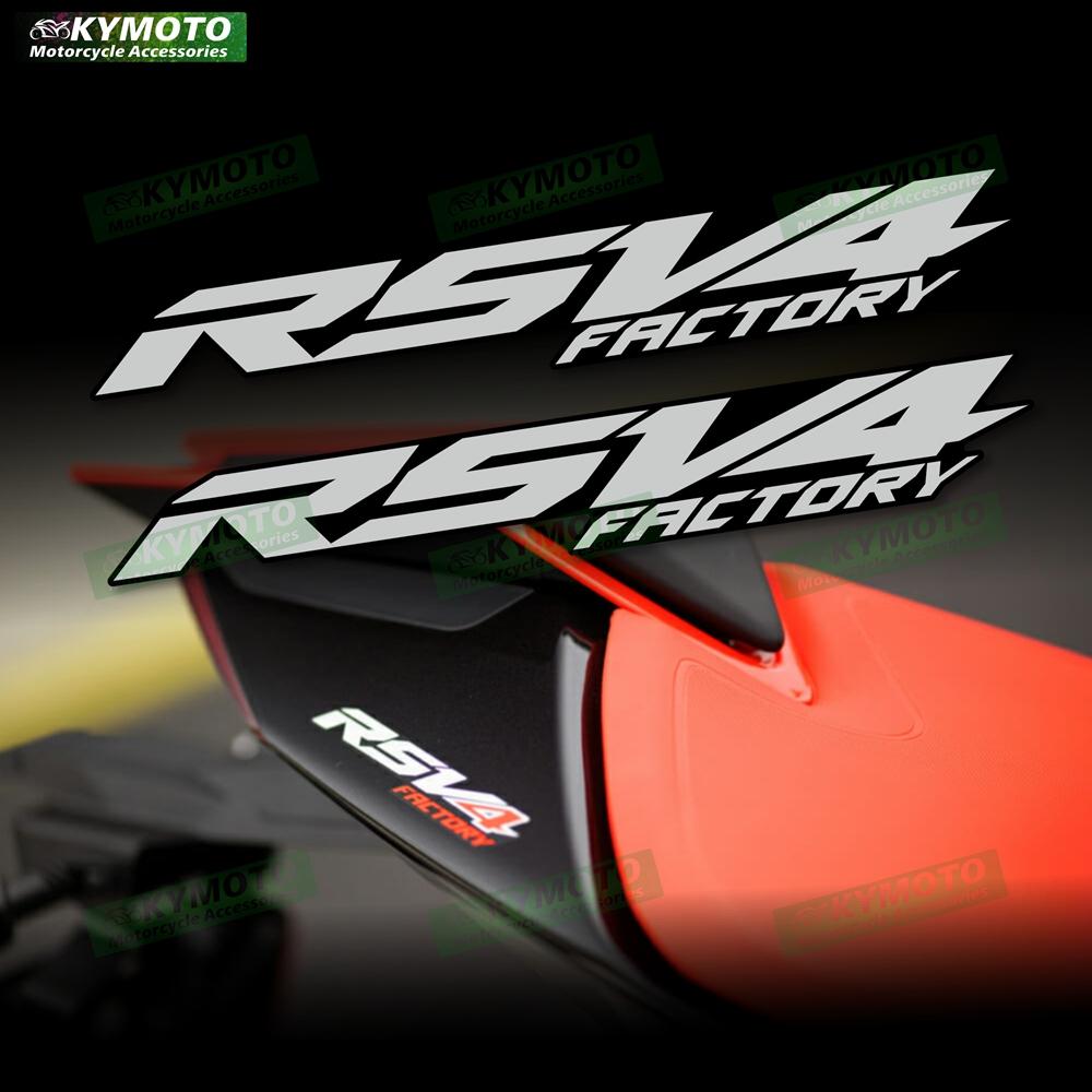Подходит для Aprilia RSV4 2021 2022 2023 2024 мотоцикла задняя облицовка наклейка заднее сиденье задняя часть хвоста светоотражающая водонепроницаемая наклейка
