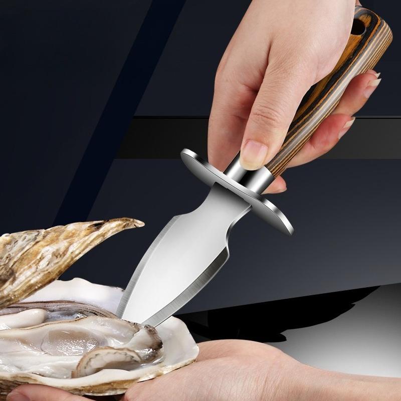 Инструменты для открывания устриц и морепродуктов Нож для вскрытия устриц Домашний Нержавеющая сталь Профессиональный Открыватель для раковин и морепродуктов Аксессуары