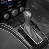 Наклейка из настоящего мягкого углеродного волокна для Vauxhall Opel Astra H MK5 2004 2005 2006 2007 2008 2009 2010 LHD RHD Панель переключения передач автомобиля Tri