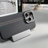 Магнитный чехол из углеродного волокна 17 Cover для iPhone 16 15 Pro Max Беспроводная зарядка Магниты Оболочка Сплав Кольцо для камеры Броня Funda