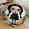 1pc Halloween, Wednesday Automatic Open/Close Umbrella, Lightweight Design for Everyone,Durable Canopy yy251014032