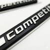 3D ABS Competition Emblem Badge Sticker for BMW M2 M3 M4 M5 M8 G20 G30 F10 F30 F80 Car Trunk Fender Body Logo Decal Accessories