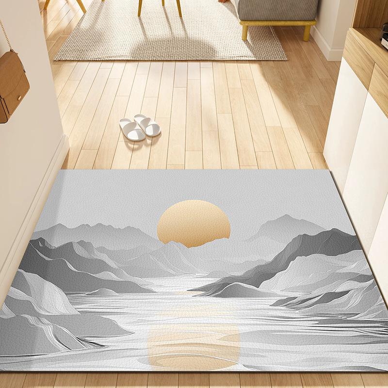 Входная дверь, коврик для пола, коврик для крыльца, домашняя спальня, китайский грязеотталкивающий ковер, постельное белье, можно резать, коврик для ног