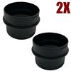 1/2/4/6X 80mm to 75mm Diesel Parking Heater Duct Ducting Pipe Joiner Connector Air Vent Outlet Reducer For Car Van Truck Camper