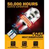 Auxbeam 912 921 LED Bulb for Backup Reverse Light Bulbs, 4000 Lumens 400% Brighter Super Bright Canbus Error Free 906 904 922 W16W T15 LED Bulbs with