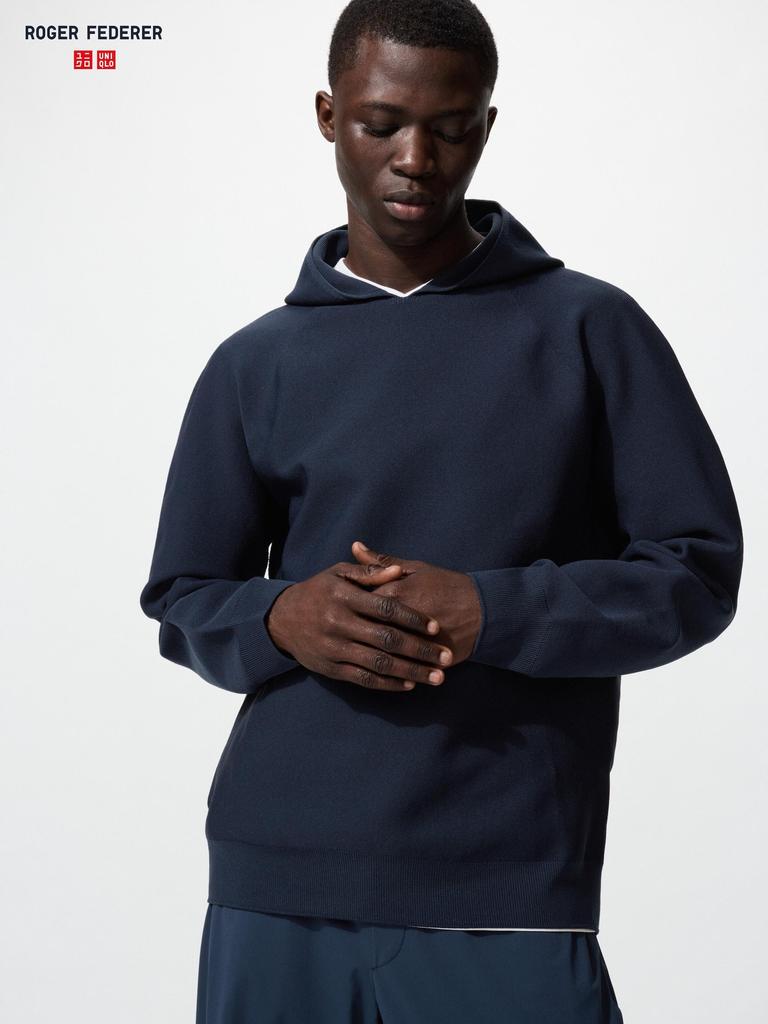 Uniqlo Japan Washable 3d Knit Hoodie