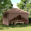 VidaXL Collapsible Pop-Up Party Tent with 4 Sidewalls, Tent, Awning Tent, Gazebo Awning 4004980