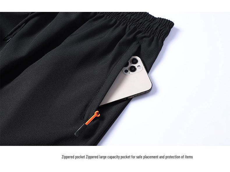 Летние спортивные шорты со светоотражающими полосками, молнией и тканью Ice Silk, XS-4XL, 108 моделей