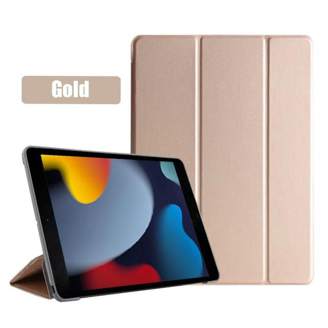 Чехол Funda Ipad 10 дюймов 2 2021, тройной чехол для электронной книги из искусственной кожи для iPad 9 10,2, чехол для планшета, чехол-подставка для iPad 9-го поколения