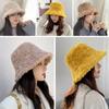 Winter Warm Soft Casual Sun Cap Bucket Hat Fisherman Cap Panama Hat
