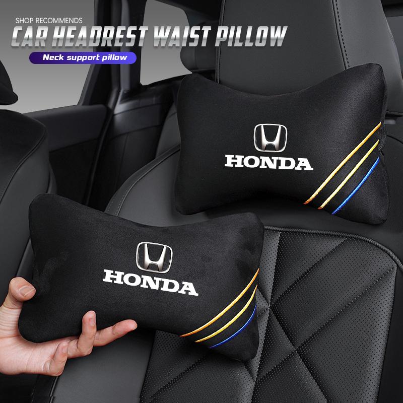 Soft Comfortable Car Neck Pillow Headrest Waist Cushion For Honda Civic Accord Crosstour Spirior Odyssey Avancier UR-V Sienna BI2