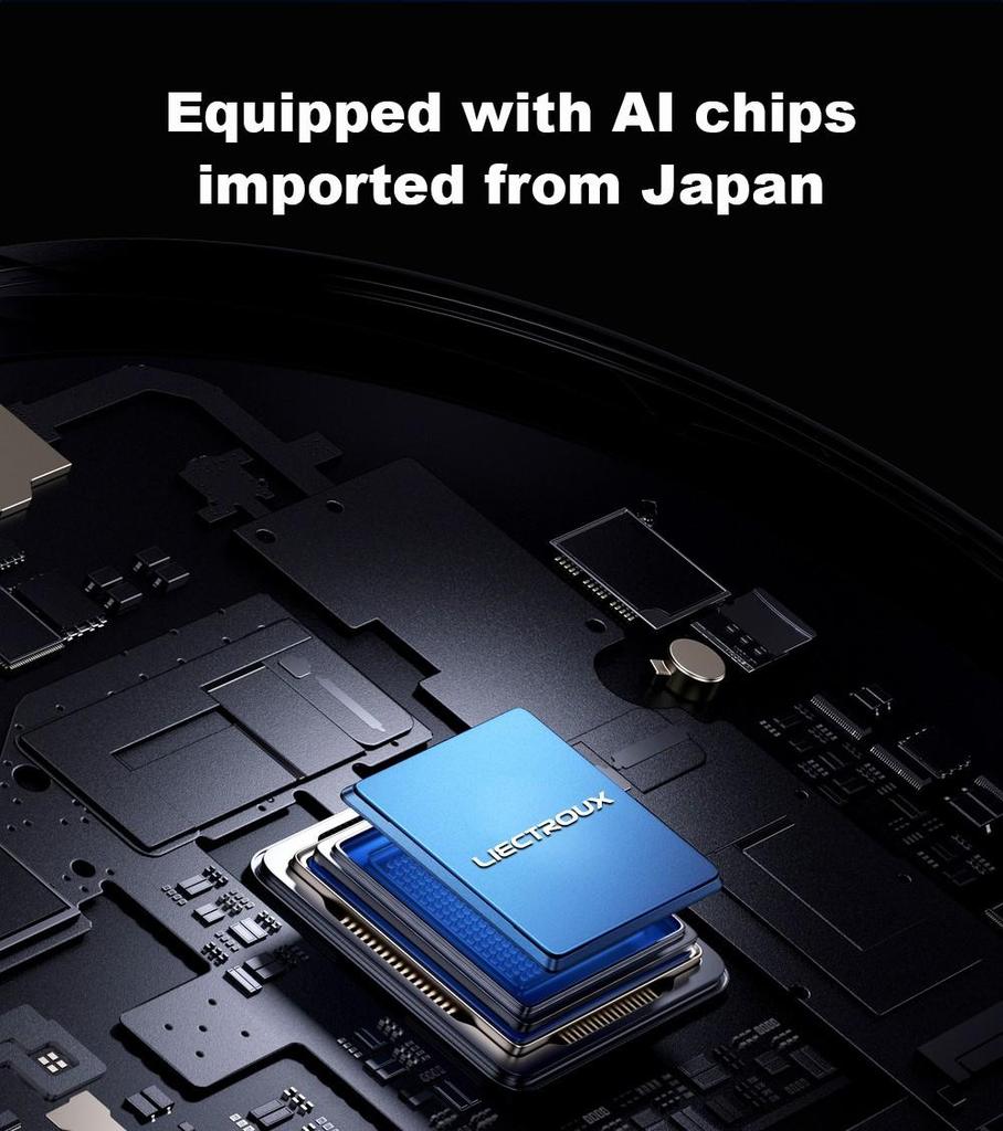 Liectroux M70 Pro Lidar Robot Vacuum Cleaner with Self-emptying Dustbin, Multi-floor Map Storage, 6500Pa Strong Suction