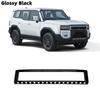 1 шт. Для Toyota Land Cruiser 250 Prado LC250 2024 2025 Автомобильная накладка на решетку радиатора Декоративная отделка Рамка декора решетки ABS Аксессуары