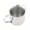 Высококачественная чашка из нержавеющей стали для молочной пены с ручками и возможностью выбора нескольких размеров, подходит для семьи 60 мл/90 мл/150 мл