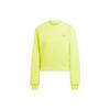 Женский спортивный свитер X Stella McCartney с однотонным логотипом, желтый IJ0591