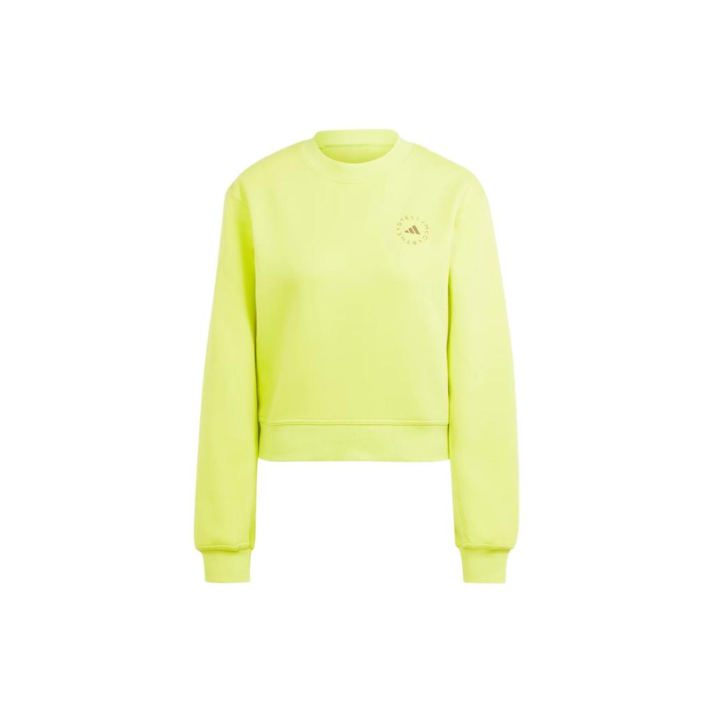 adidas Женский спортивный свитер X Stella McCartney с однотонным логотипом, желтый IJ0591
