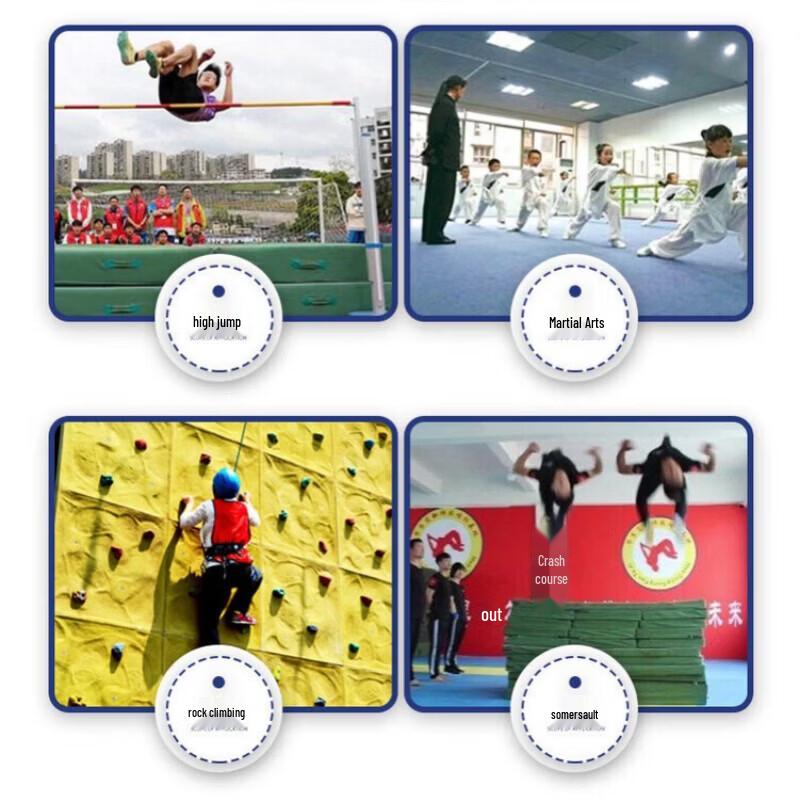 Shuobeixi PE Foam Folding Exercise Mat