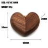 Деревянная шкатулка для колец в форме сердца, держатель для ювелирных изделий на помолвку, годовщину свадьбы, подарок для пар, невест, женихов