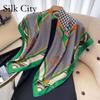 High-quality Luxurious Silk Scarves Headband Scarfs Neck Scarf For Women Chain Silk Scarf Women's Decorative Shawl