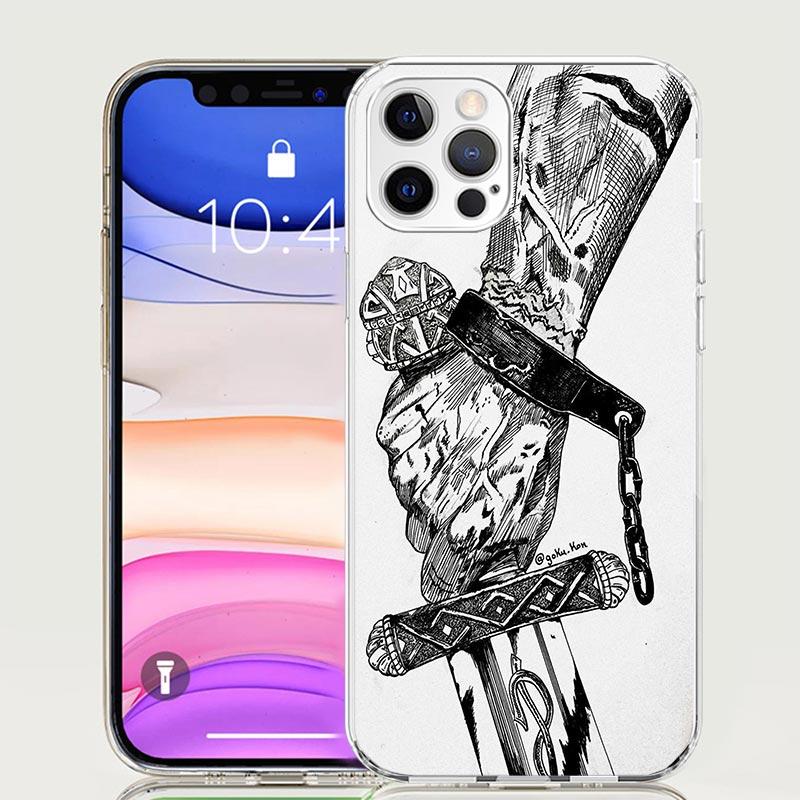 Vinland Saga Phone Case For Apple iPhone 17 Air 16 15 Plus 14 + 13 Mini 12 11 Pro Max 7 8 SE 16Max Soft Shell Cover Coque 17 Air