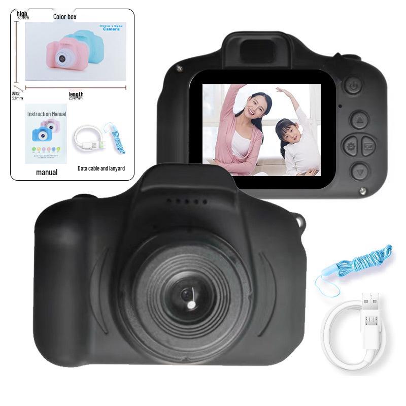 Cross-Border Digital Cartoon Kids Mini SLR Sports Camera Toy