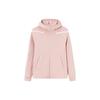 Solid Color Zip-Up Hooded Cardigan Jacket Women Jackets Xiangfei-Pink 162417712-1