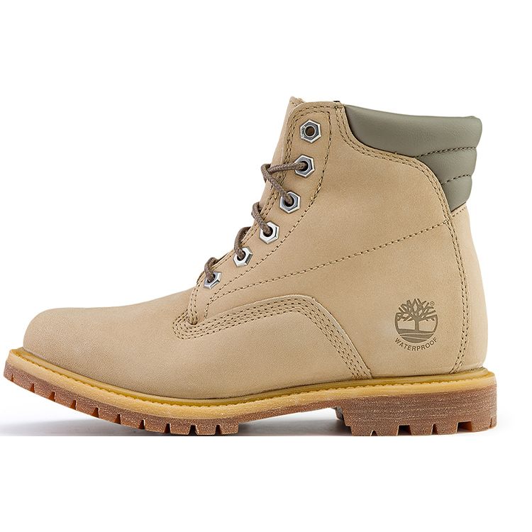 Timberland Waterville Outdoor Casual Short Work Boots Women Boots Light-Earth A2M26