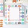 25 шт. наклейки для скрапбукинга яркие легко очищаемые съемные наклейки декоративные точечные наклейки фотоальбом цветной блокнот