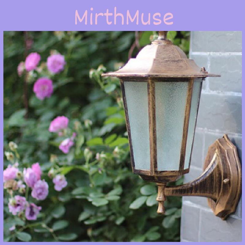 Шестиугольный настенный светильник с водонепроницаемым светодиодным креплением для декора открытой террасы