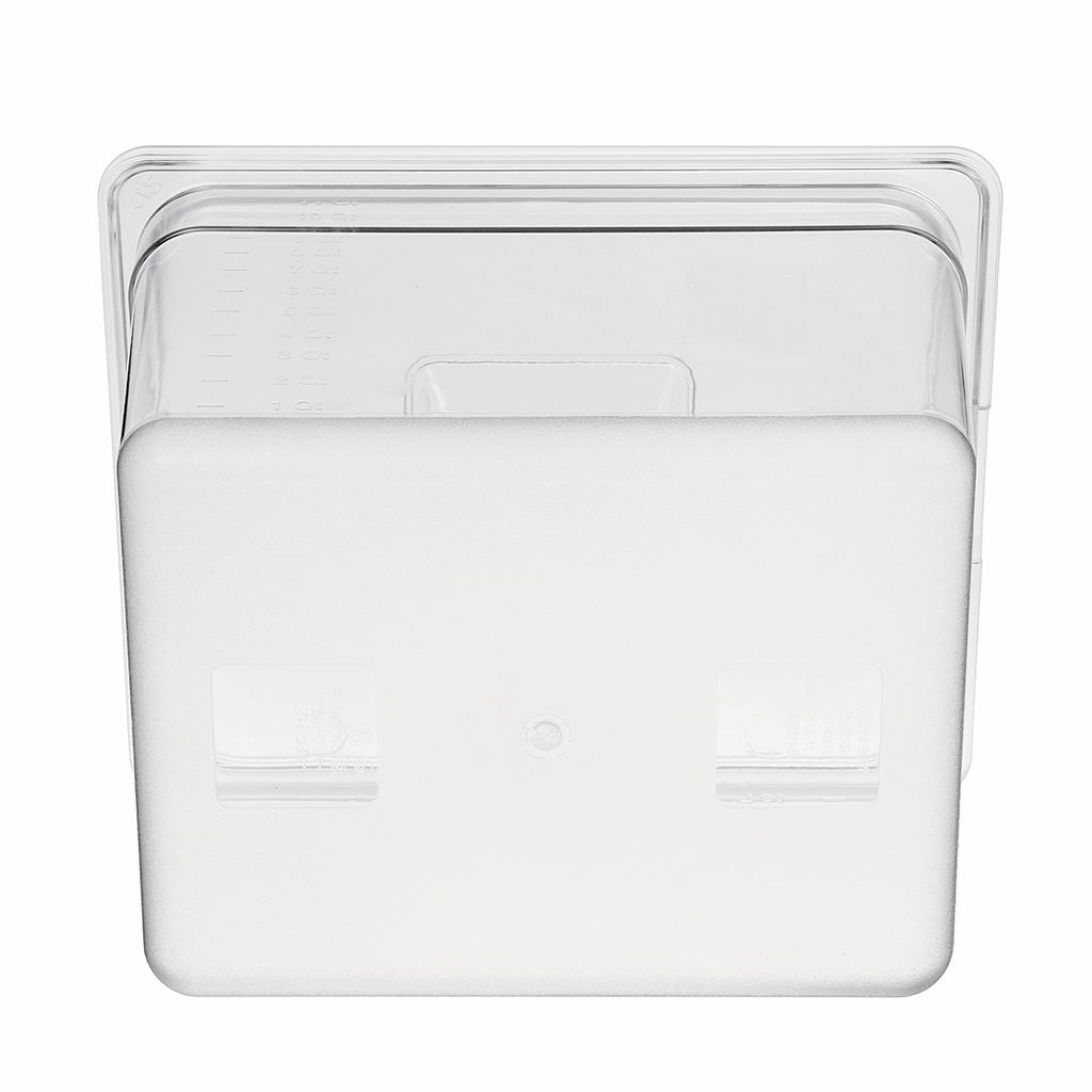 11L Sous Vide Container with Lid 11 Liter Water Tank Bath for Circulator Sous Vide Culinary Immersion Slow Cooker Cooking Tools