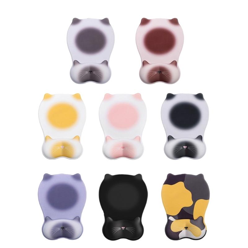 Ergonomic Wrist Support Mouse Pad to Improve Hand Postures and Alleviate Muscle Strain for Designers and Programmers Featuring NonSlip Stability