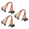 300mm Extension Cable Set of 30pcs for Remote Control Aircraft Male To Female Servo Extension Cord Remote Control Accs