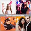 5 Pcs Pentagram Fairy Wand Children's Toys Party Decors Star Cosplay Favor Ab Cloth Girl