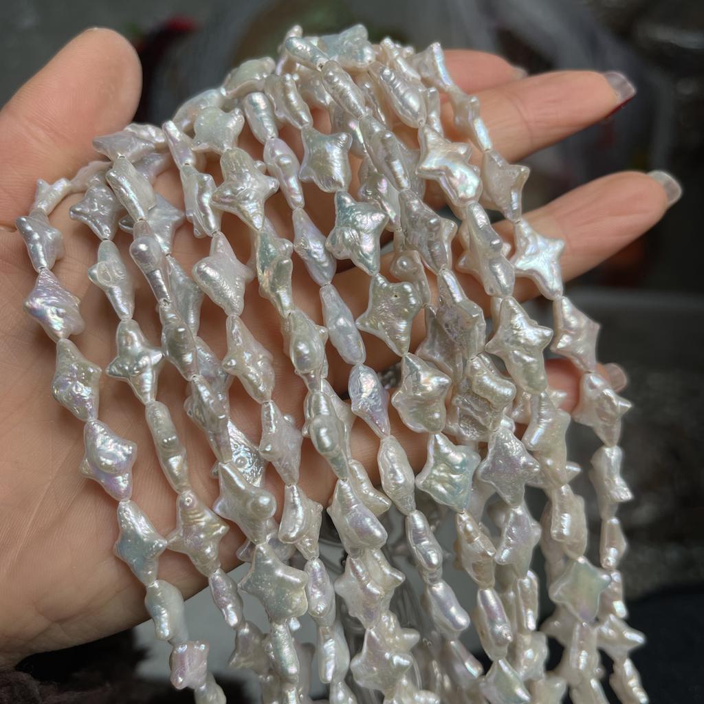 Подвеска «сделай сам» из жемчуга в стиле барокко 10x15 мм, бусины в форме метеорита для изготовления ювелирных изделий своими руками, ожерелья, серьги, браслеты, бусины, аксессуары