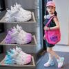 Детская мода летние дышащие повседневные туфли для детей бег спортивные студенческие девушки трендовые удобные кроссовки для спортзала