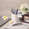 Zonon 30 шт. Блестящие ручки Изящные с блестками Сияющие металлические Выдвижные шариковые ручки Черные чернила Средний стержень 1. Шариковая ручка с нажимным механизмом 0 мм для офисных принадлежностей Женская