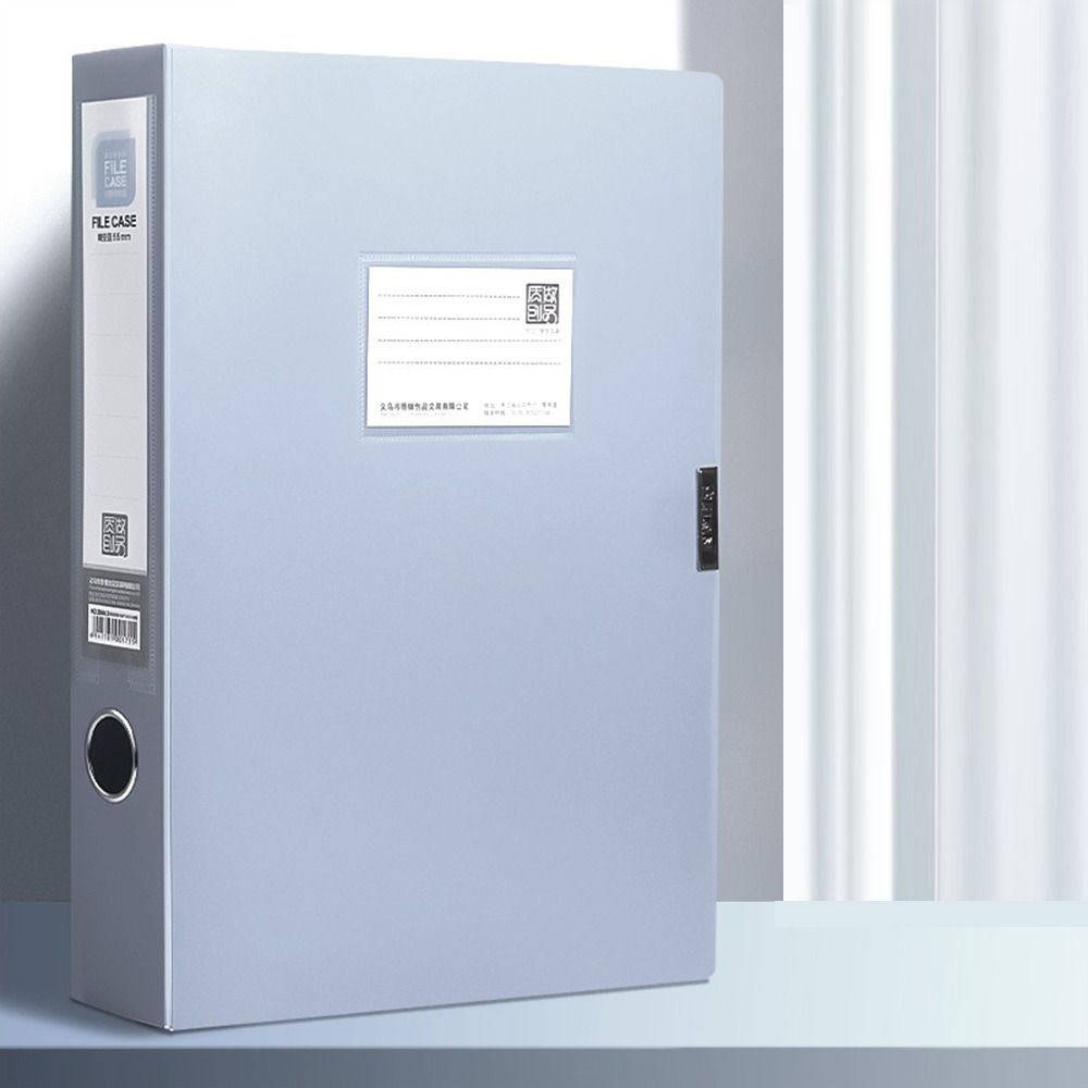 Dustproof A4 File Folder Morandi Color Document Case Multifunctional Paper Storage Box  Projects