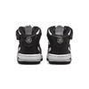 Stussy x Nike Air Force 1 Mid TD Черно-белые детские кроссовки DN4160-002