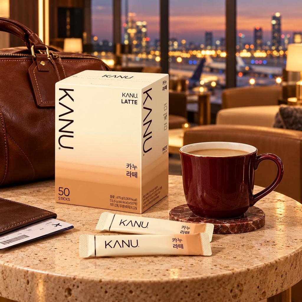 Maxim KANU Original Latte Instant Coffee 50 sticks 675g