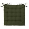 Coussin De Chaise - Noname - 38 X 38 Cm - Kaki - Matelassé - Intérieur