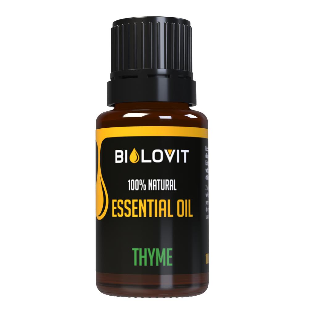 Bilovit Thyme Natural Essential Oil for Respiratory Support & Immunity – 10 ml