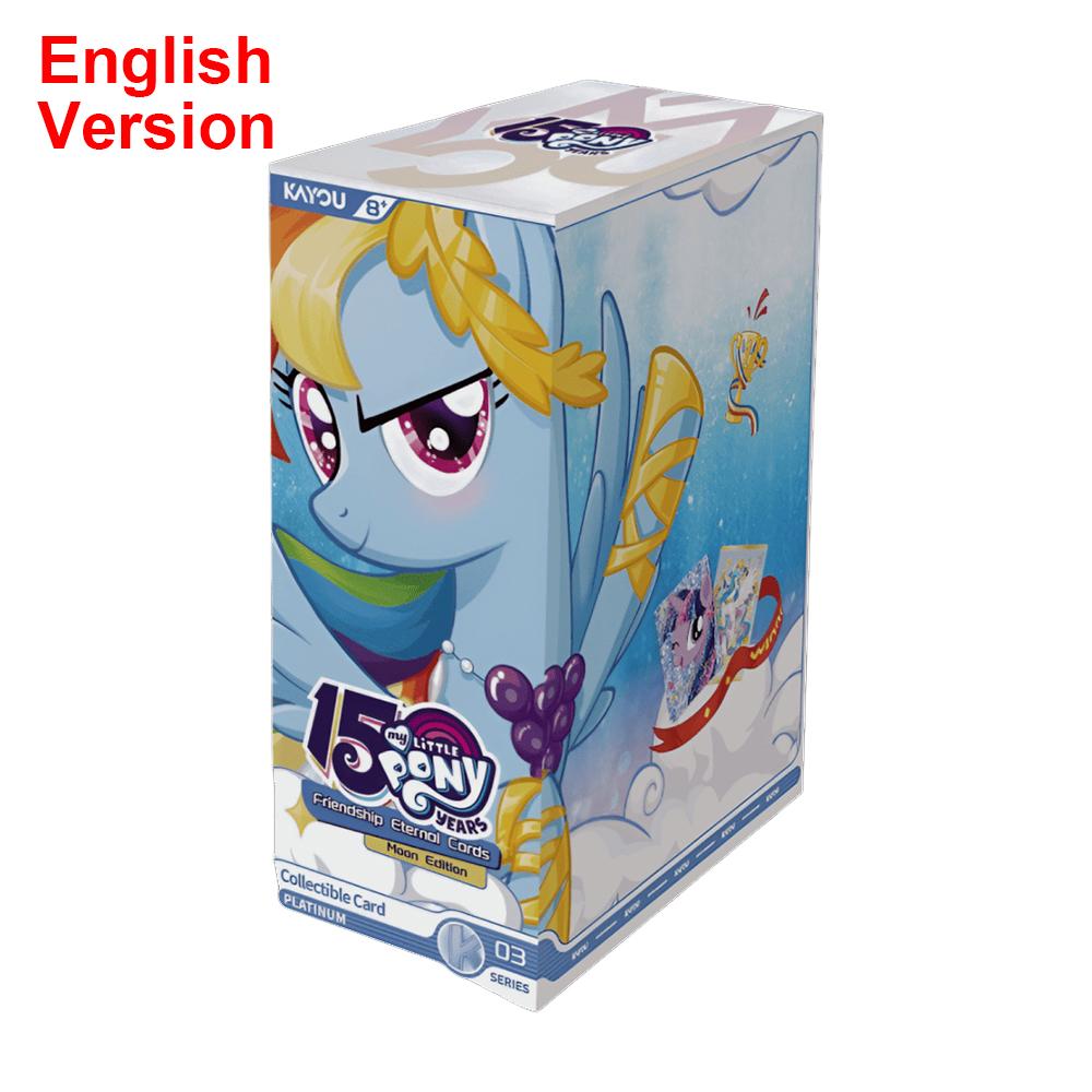 [English Version] KAYOU Genuine My Little Pony Cards Collectible Cute Funny Party Friendship Eternal Cards Princess Anime Toys
