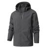 Spring Autumn Outdoor Punching Jacket Men Women Windbreaker Waterproof Jacket Coat Climbing Detachable Hat