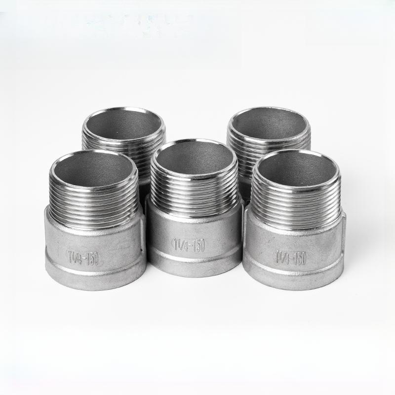 Сантехническое соединение 1/8” 1/4" 3/8" 1/2" 3/4" Нержавеющая сталь 304 Наружная внутренняя резьба Фитинг Переходник Адаптер для британской водопроводной трубы