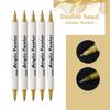 Acrylic Paint Marker Pens | Waterproof & Quick-Drying | Perfect for DIY Crafts, Resin Art, Scrapbooking, and Office Projects