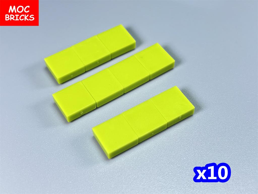 100 шт./лот Плитка MOC 1x1 3070 DIY Каркас Комнаты Дом Город Образовательные Строительные Блоки Собираемые Частицы Игрушка Подарок для Детей