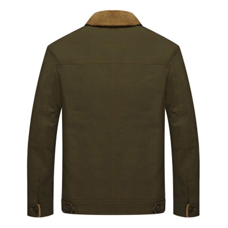 Мужская куртка Winter Air Force Pilot Теплая мужская армейская тактическая куртка с меховым воротником